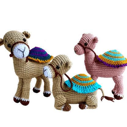 DIY Crochet Beginner DIY Crochet Craft Kit | 3pcs\u002Fset | with step-by-step video tutorials | gifts for creative hobbies | Christmas gifts, Easter gifts, indoor decor