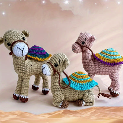 DIY Crochet Beginner DIY Crochet Craft Kit | 3pcs\u002Fset | with step-by-step video tutorials | gifts for creative hobbies | Christmas gifts, Easter gifts, indoor decor