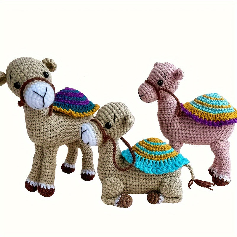 DIY Crochet Beginner DIY Crochet Craft Kit | 3pcs\u002Fset | with step-by-step video tutorials | gifts for creative hobbies | Christmas gifts, Easter gifts, indoor decor